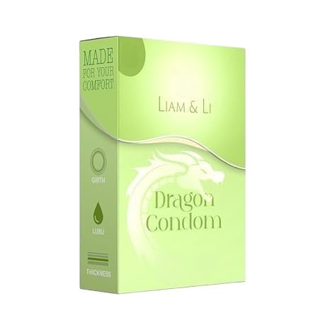 LIAM & LI Condom, 5 Inch, Unscented, Single Pack, Male
