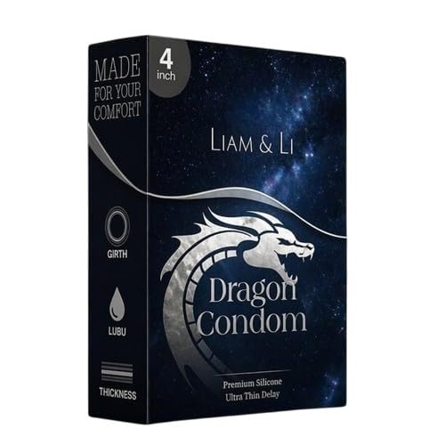 LIAM & LI Dragons For Men 4-inch for regular use | Ultra Soft | Long Lasted | Extra Pleasure | Extra size