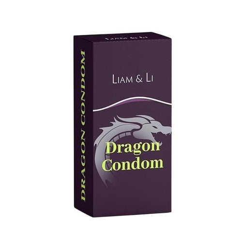 LIAM & LI Premium Dragon Textured 6 Inch for Men | Reusable | Skin Color | Pack of 1