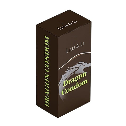 LIAM & LI Dragon Condoms, Skin Color 5 inch
