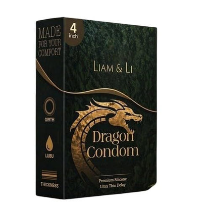 LIAM & LI Dragon for Men, Extra Large Size, Ultra Soft, Long Lasting (4-inch)