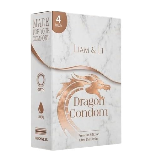 LIAM & LI Dragon Premium, 4 Inch, Ultra Soft, Long Lasting, Extra Pleasure, Regular Use