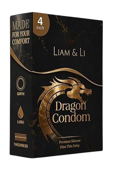 LIAM & LI Premium Size Dotted Imported Dragon Dotted for men (4 INCH)