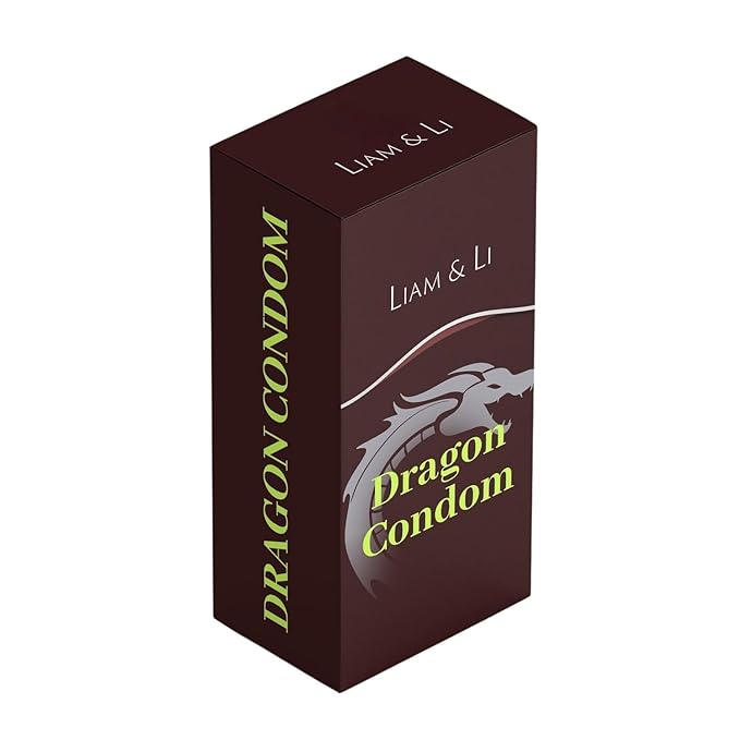 LIAM & LI Premium Size Silicone Dragon Condom for Men 6 Inch – Big Size Textured Condom – Skin-Friendly Silicone – Comfortable Fit – Single Piece Personal Protection