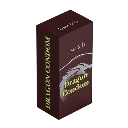 LIAM & LI Premium Size Silicone Dragon Condom for Men 6 Inch – Big Size Textured Condom – Skin-Friendly Silicone – Comfortable Fit – Single Piece Personal Protection