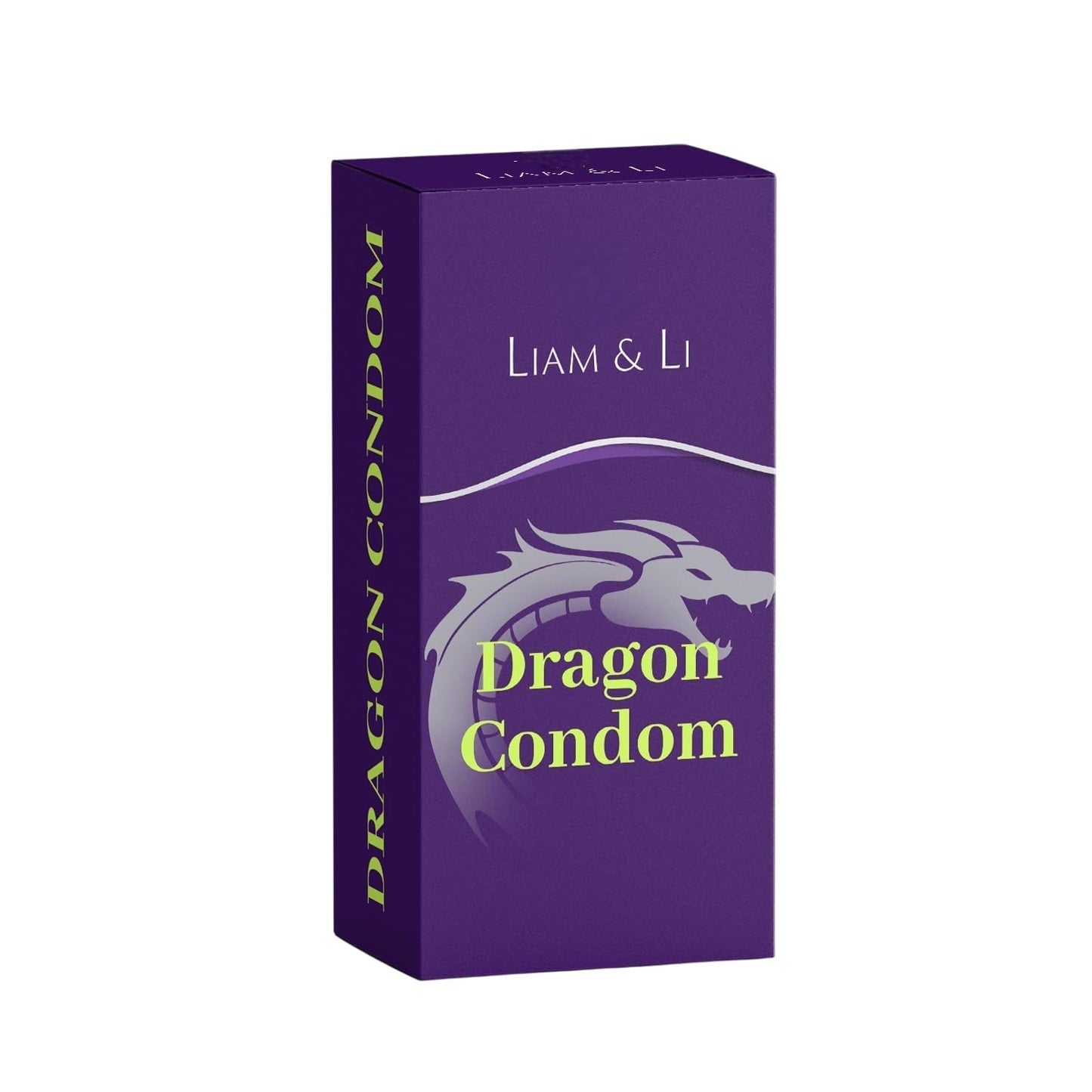 LIAM & LI Dragons Cond-om For Men 8-inch for regular use | Ultra Soft | Long Lasted | Extra Pleasure | Extra size