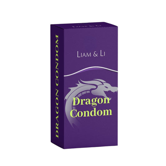LIAM & LI Dragons Cond-om For Men 8-inch for regular use | Ultra Soft | Long Lasted | Extra Pleasure | Extra size