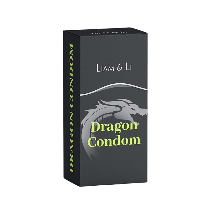 LIAM & LI Premium Size Dragon 7 Inch Condom For Men | Dragon condom 7 inch big size
