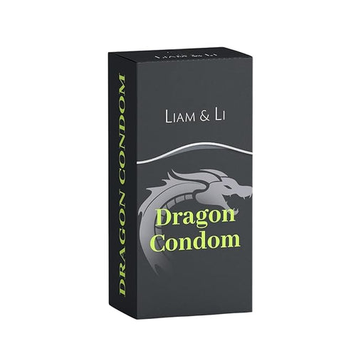 LIAM & LI Premium Size Dragon 7 Inch Condom For Men | Dragon condom 7 inch big size