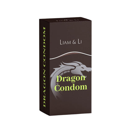 LIAM & LI Premium Size Dragon 9 Inch Condom For Men | Dragon condom 9 inch big size 1 Pcs.