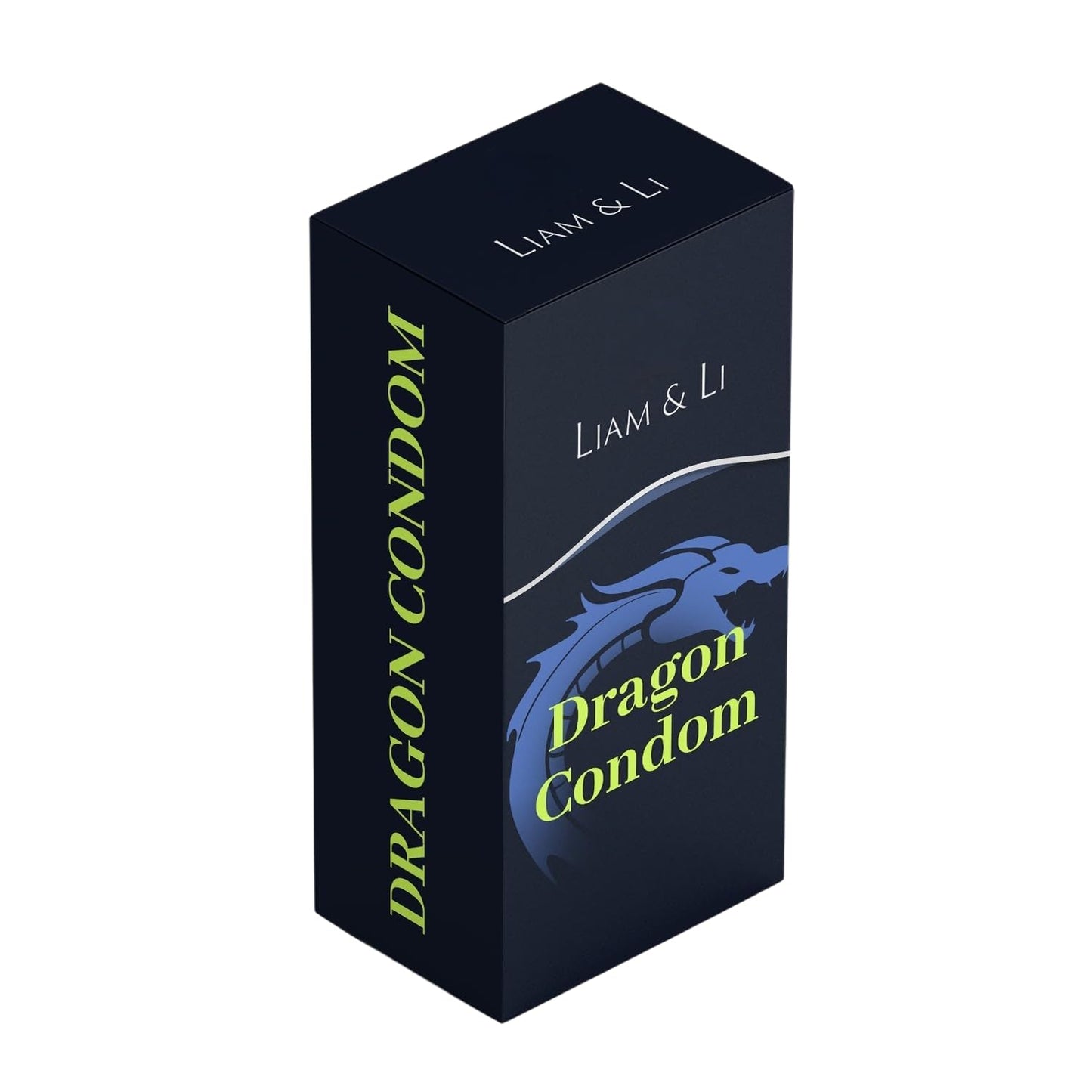 LIAM & LI Dragon Condom for Men | Texture for Comfortable Fit | Easy to Use Protective Condom for Personal Intimacy | 5 Inch Length | 1 Piece Pack