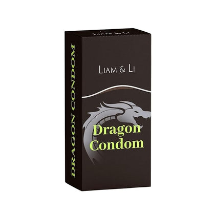 LIAM & LI Big Extra Size Dragon 5 inch imported Condom for Man | Extra Time| long-lasting condom