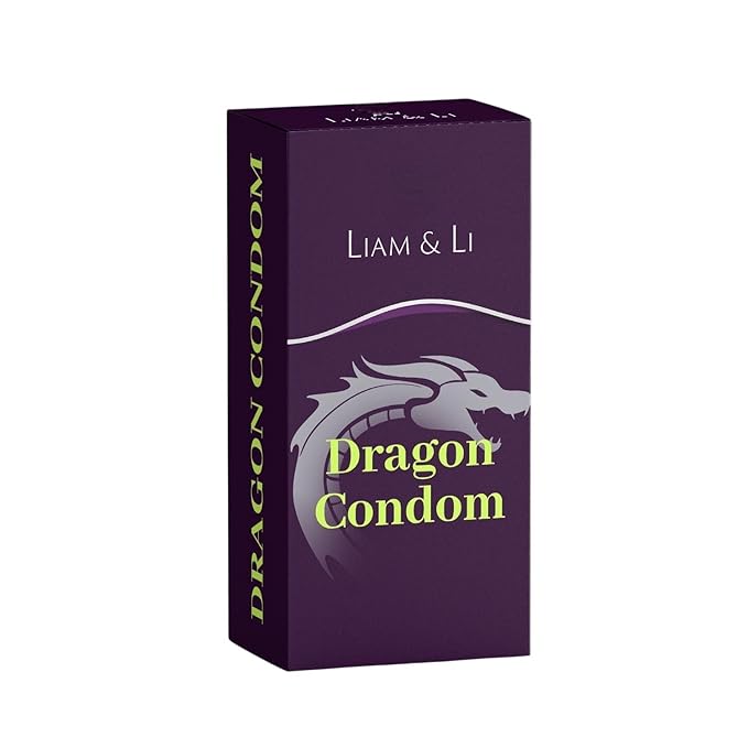 LIAM & LI Premium Size Silicone Dragon 7 Inch Condom For Men | Dragon condom 7 inch big size
