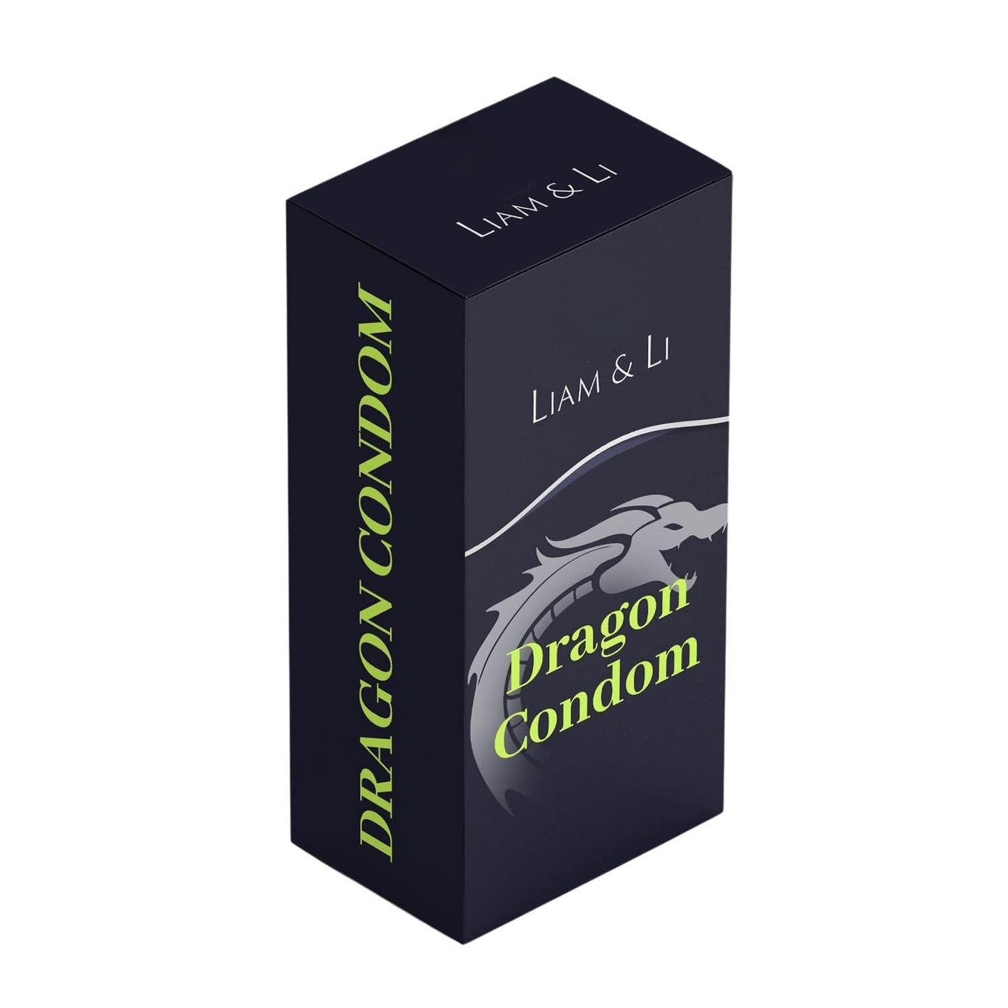 LIAM & LI Dragon condom for Men, Extra size ,Long Lasted, Ultra Soft, Original Big Size Extra Large Dragon Condom for Men