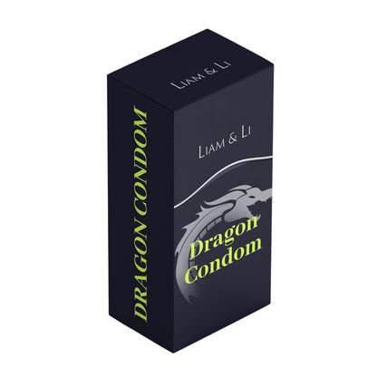LIAM & LI Dragon condom for Men, Extra size ,Long Lasted, Ultra Soft, Original Big Size Extra Large Dragon Condom for Men