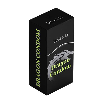 LIAM & LI Ultra Max Dragon Condom – 8 Inch Size | Full-Length Comfort | Extra Glide Latex
