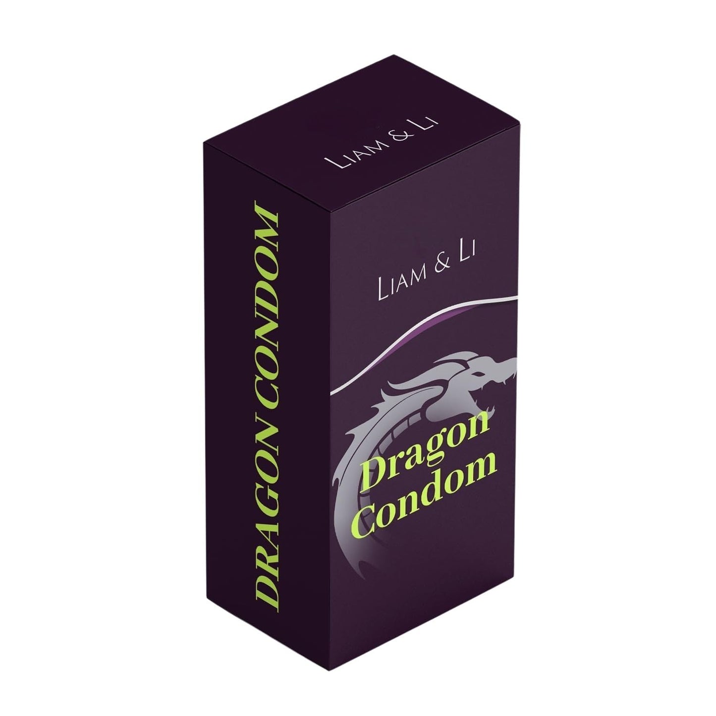 LIAM & LI Premium Dragon Textured 6 Inch for Men | Reusable | Skin Color | Pack of 1