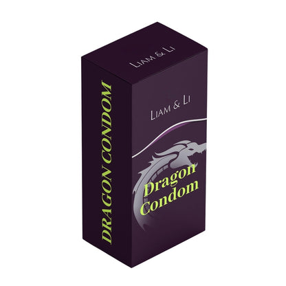 LIAM & LI Premium Dragon Textured 6 Inch for Men | Reusable | Skin Color | Pack of 1