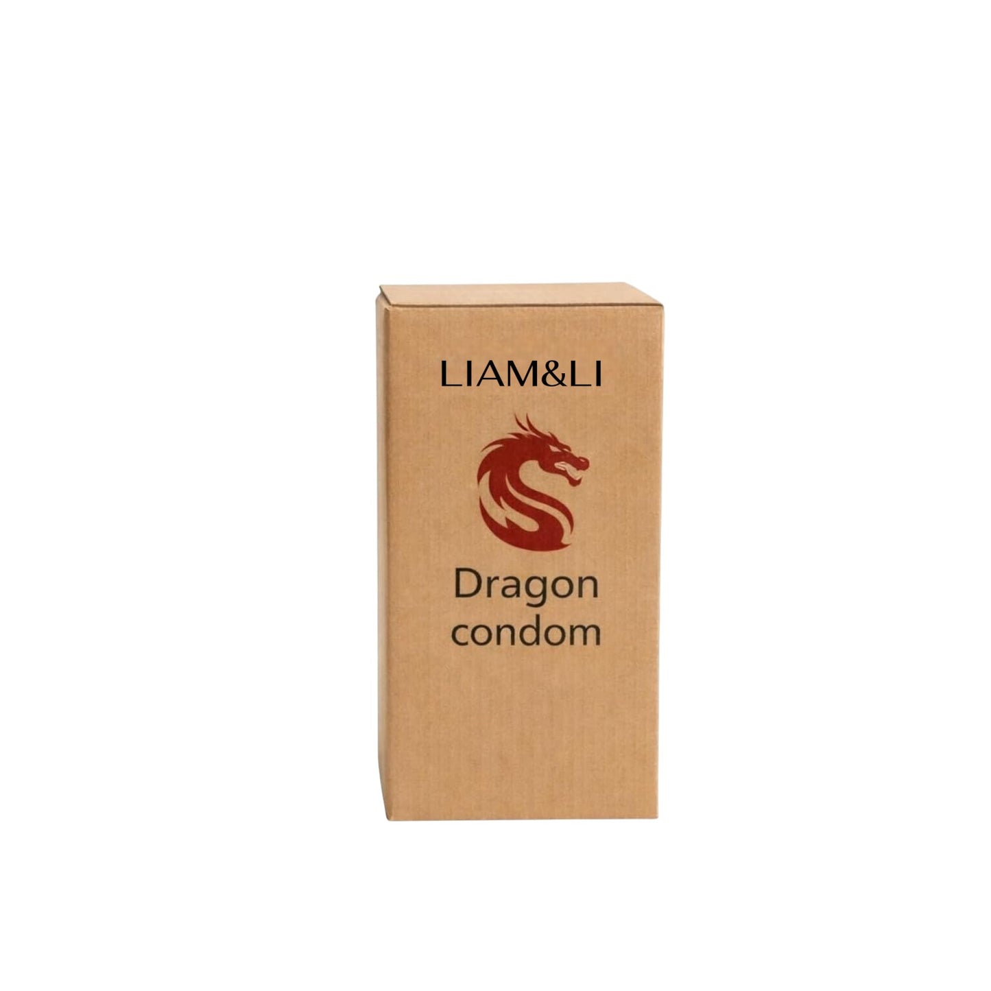 LIAM & LI Dragon Premium Condom, Ultra Thin Delay, Extra Large, Latex Free, Unscented, Male Adult Use