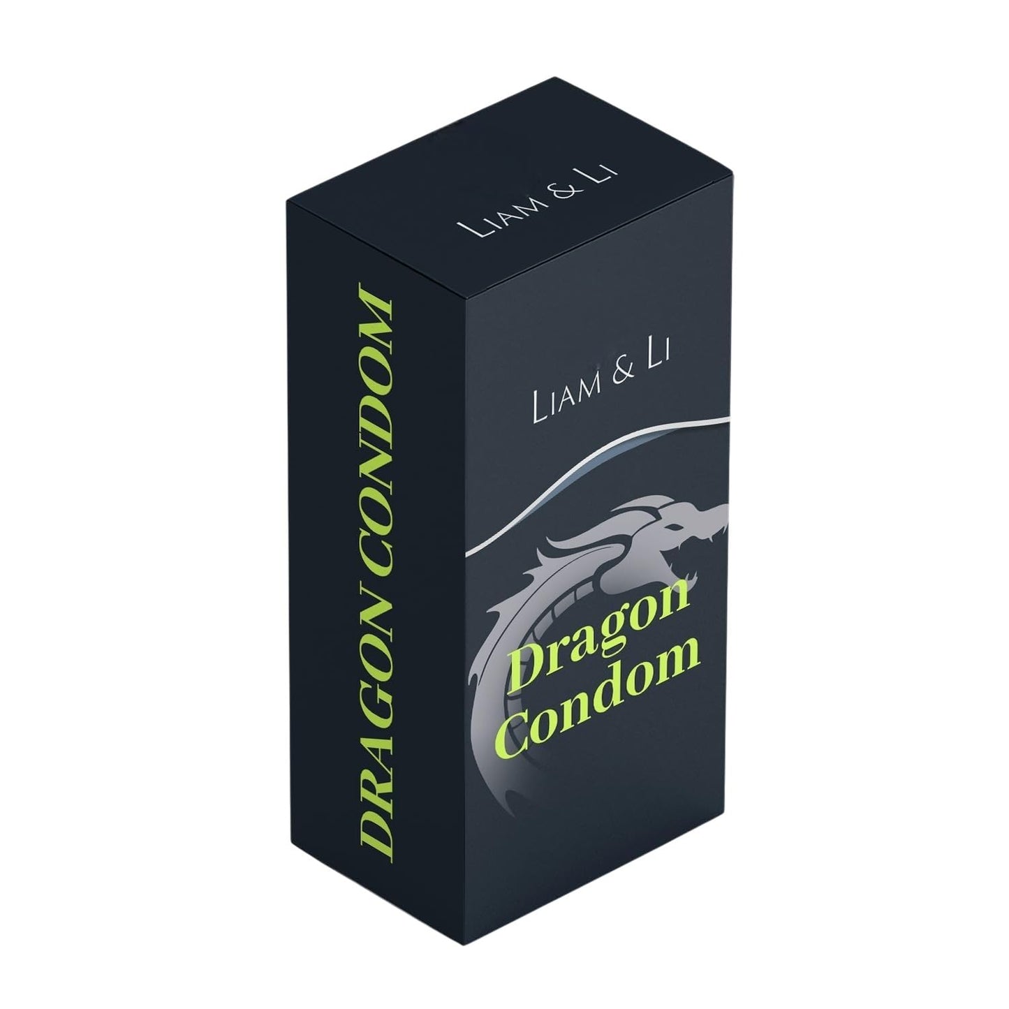 LIAM & LI Dragon Condom Dotted Condoms for Men | 6 Inch - 1 Count