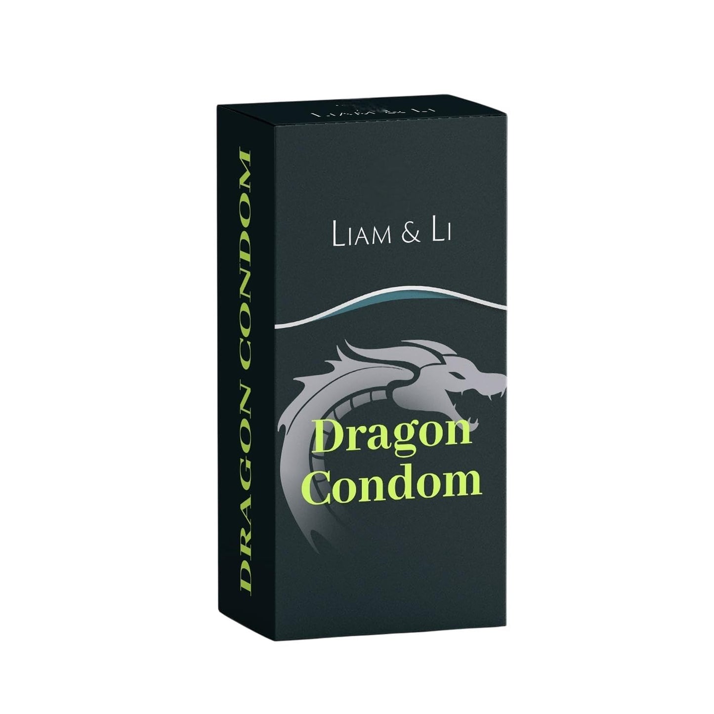 LIAM & LI Dragon Condom, Premium, Ultra Thin Delay, 8 Inch