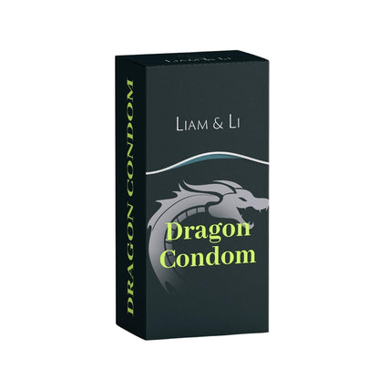 LIAM & LI Dragon Condom, Premium, Ultra Thin Delay, 8 Inch
