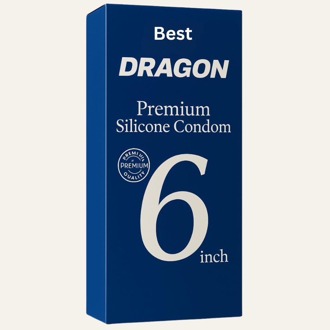 LIAM & LI Premium dragon 6 inch big size Textured for Men | Pack of 1| Skin Color
