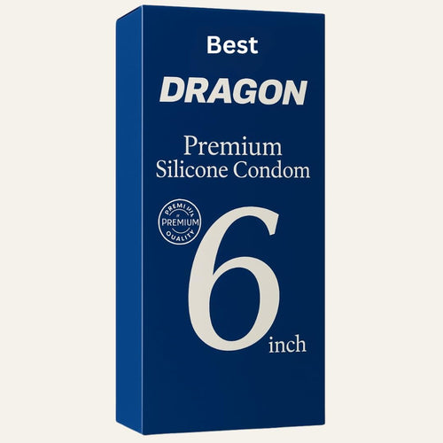 LIAM & LI Premium dragon 6 inch big size Textured for Men | Pack of 1| Skin Color