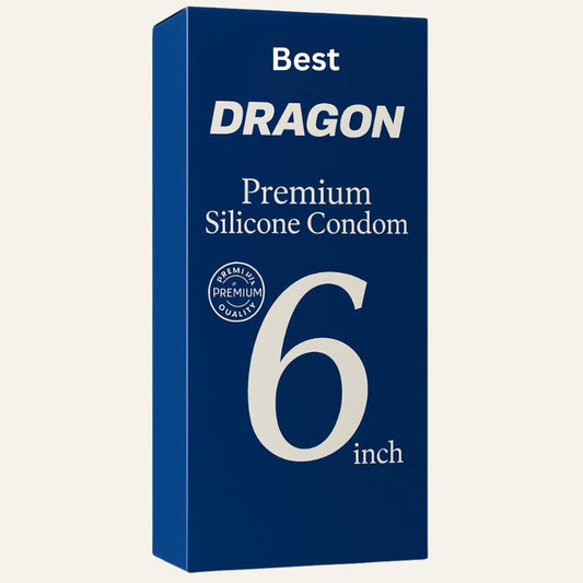 LIAM & LI Premium dragon 6 inch big size Textured for Men | Pack of 1| Skin Color