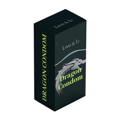 LIAM & LI Dragon Condom, Premium, Ultra Thin Delay, 8 Inch