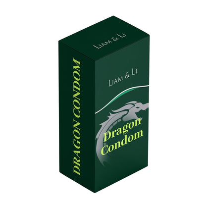 LIAM & LI Imported Dragon condom for mens (8 Inch)