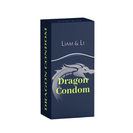 LIAM & LI Ultimate Pleasure Dragon Condom | 5 Inch | Enhanced Sensation