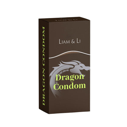 LIAM & LI Dragon Condoms, Skin Color 5 inch