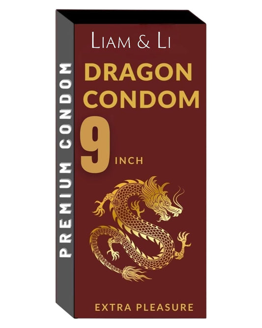 LIAM & LI Dragon 9-inch for men 7 in Horse Power Premium Dragon | Ultra Soft, Durable & Comfortable | Safe & Reliable Intimate Wellness Product