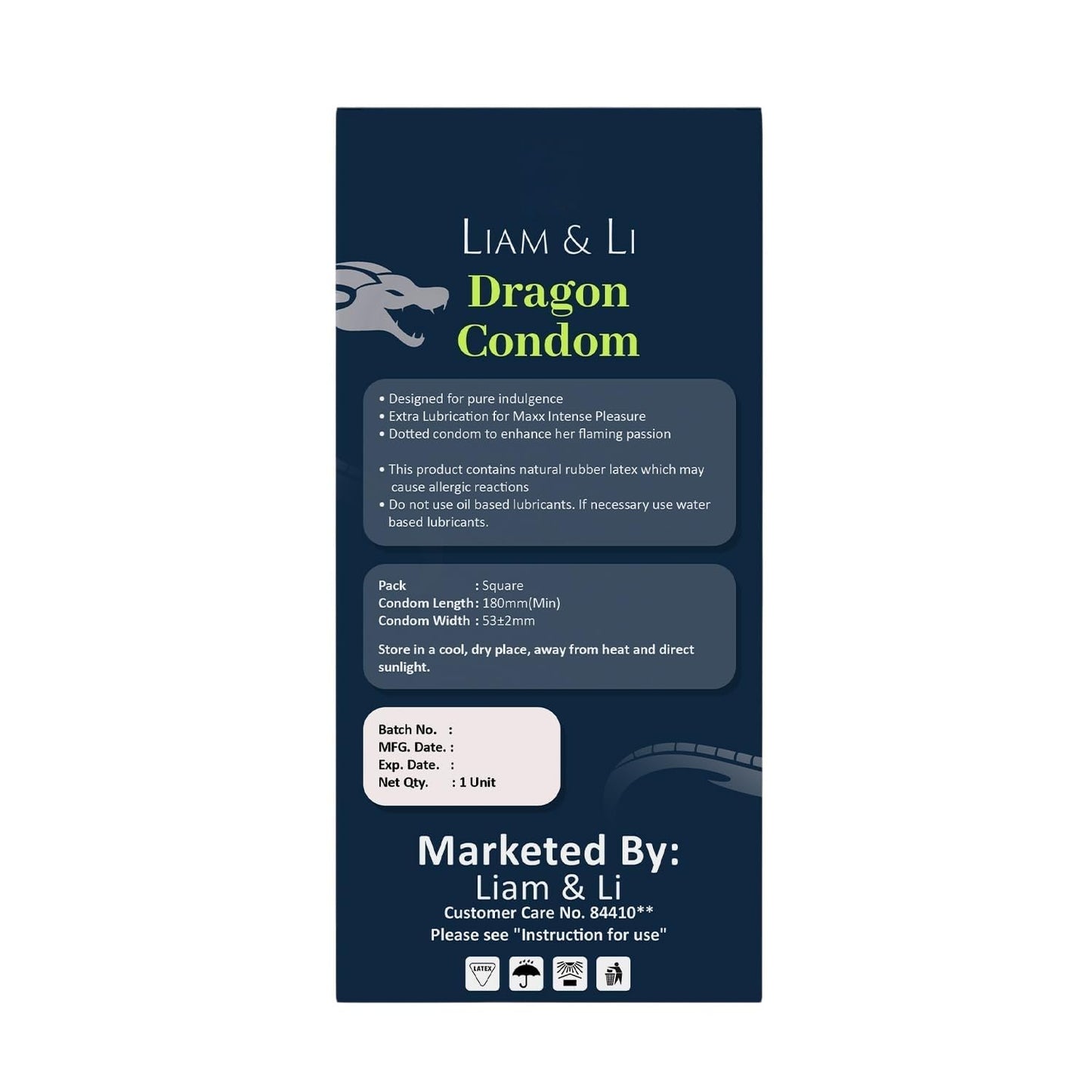 LIAM & LI Dragons For Men 6-inch for regular use | Ultra Soft | Long Lasted | Extra Pleasure | Extra size