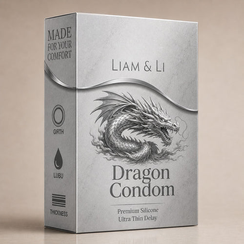 LIAM & LI Dragon for men 7 in Horse Power Premium Dragon | Ultra Soft, Durable & Comfortable | Safe & Reliable Intimate Wellness Product