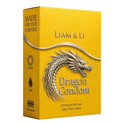 LIAM & LI Big Extra Size Dragon for Men | Extra Time | long-lasting | Ultra thin | (PACK OF 1)