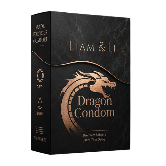 LIAM & LI Premium Dragon Con-dom For Men 7-inch for regular use | Ultra Soft | Long Lasted