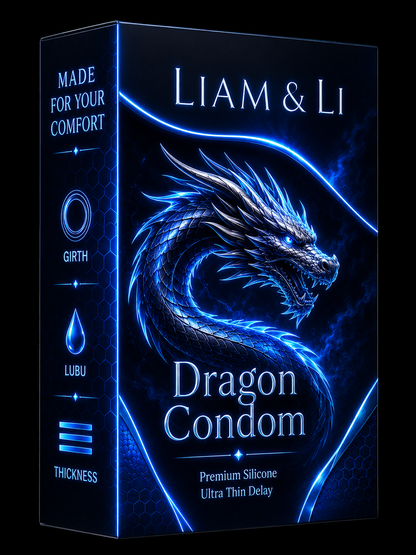 LIAM & LI Dragons Cond-om For Men regular use | Ultra Soft | Long Lasted | Extra Pleasure | Extra size |