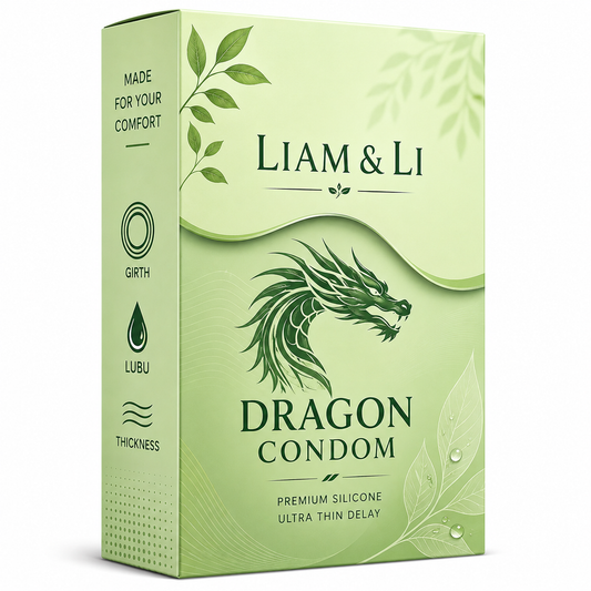LIAM & LI Dragons For Men 9-inch for regular use | Ultra Soft | Long Lasted | Extra Pleasure | Extra size