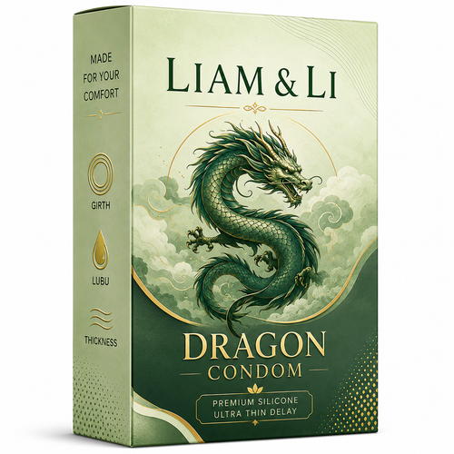 LIAM & LI Dragons For Men 4-inch for regular use | Ultra Soft | Long Lasted | Extra Pleasure | Extra size