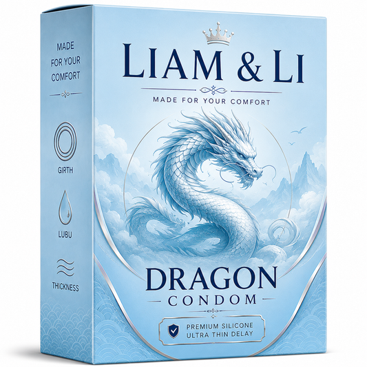 LIAM & LI Big Extra Size five-Inch Drag-on Condom for Men | Long-Lasting, Ultra-Thin Extra Time & Comfort | Single Pack| 5 INCH|